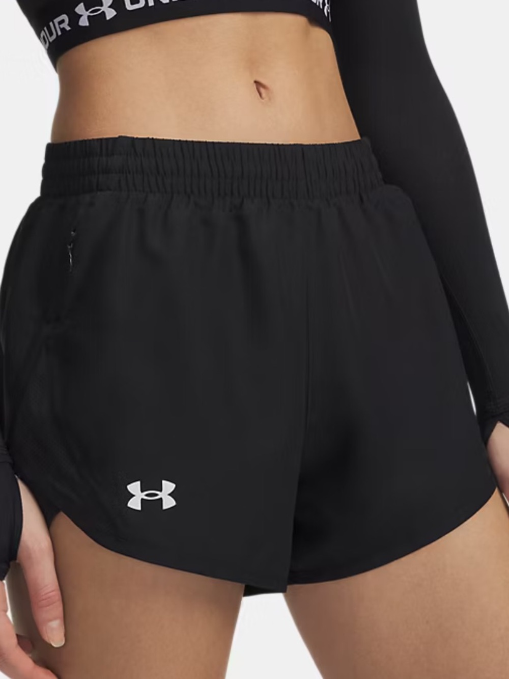 NEW UNDER ARMOUR Under Armour Fly-By Women's 3" Shorts size: S